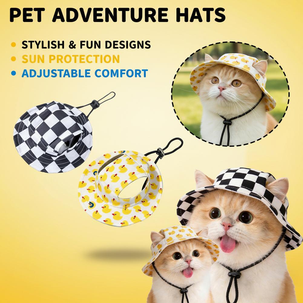 Running Cap Lightweight - Adjustable Dog Hat Cute Print Cap