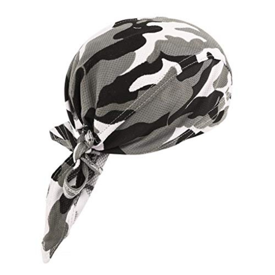 Skull Cap Helmet Liner - Greenery-GRE Head Tie Quick Drying Cycling