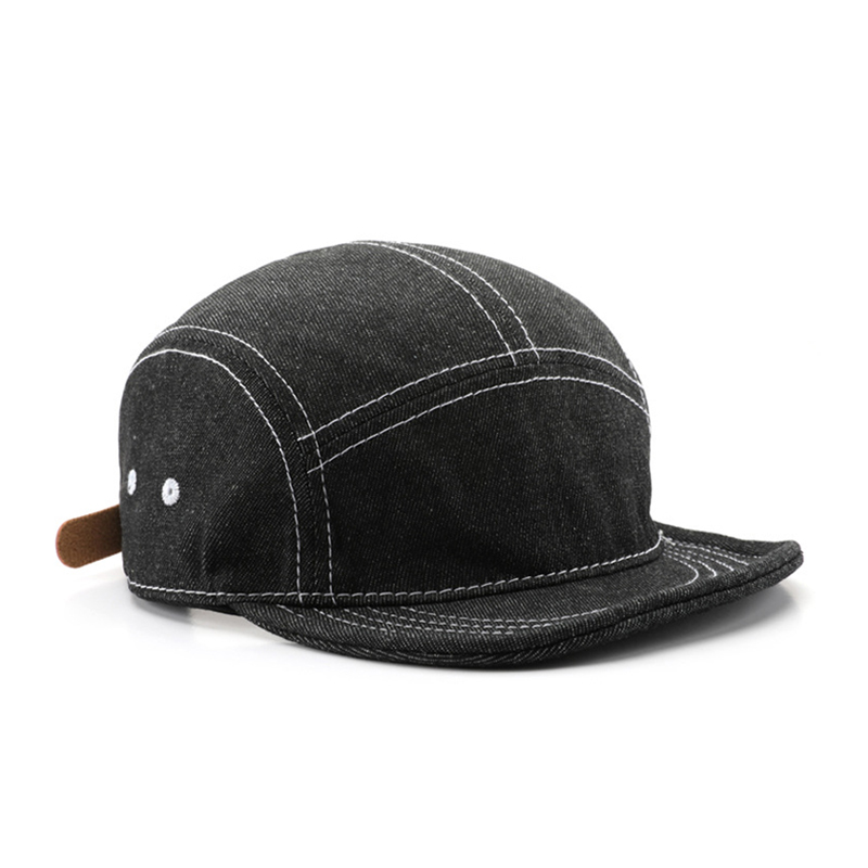 Denim Short Soft Brim Baseball - Corduroy Cap 5 Panel ulasan dan harga