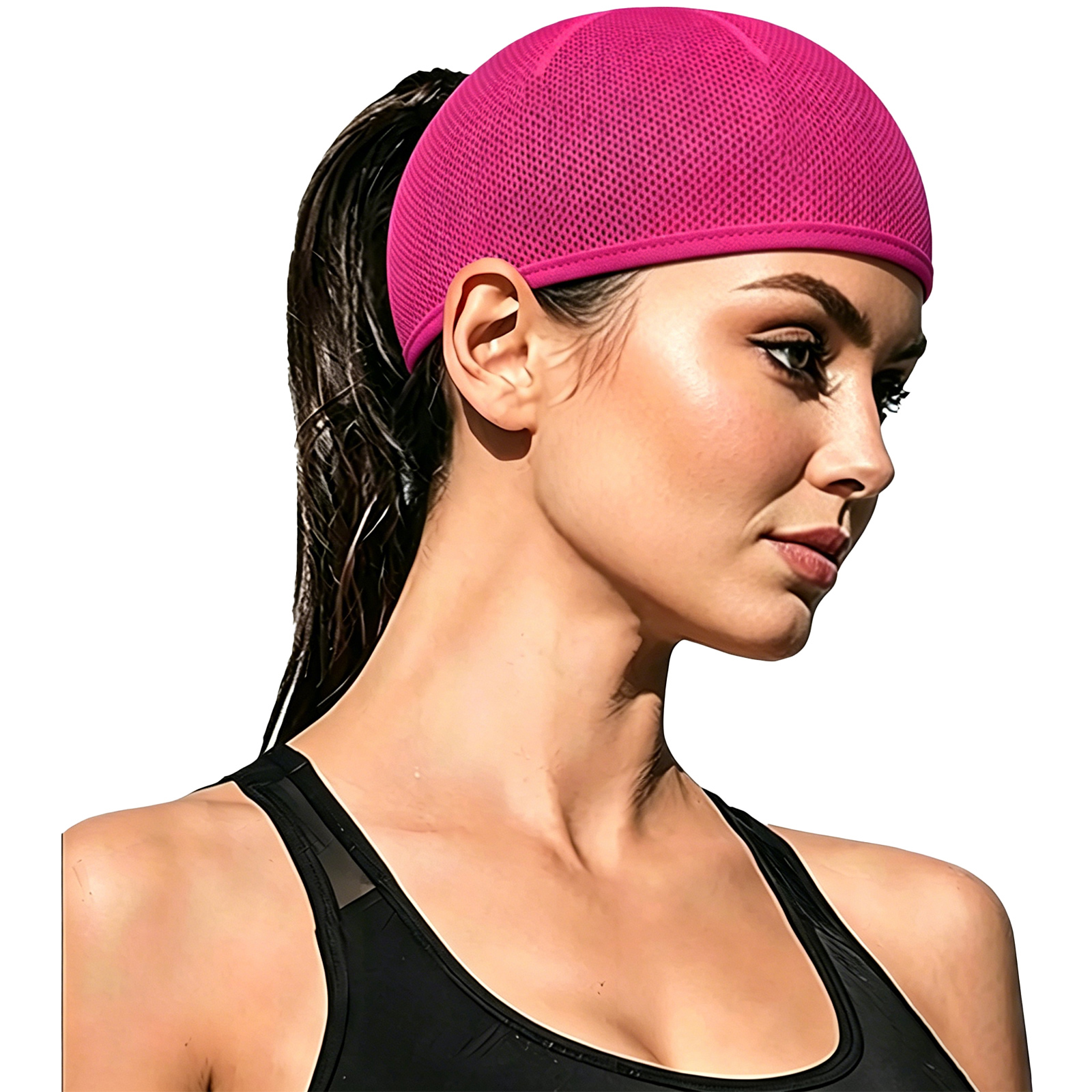 Women Skull Cap Sweat-absorbin - Running Cap Lightweight ulasan dan harga