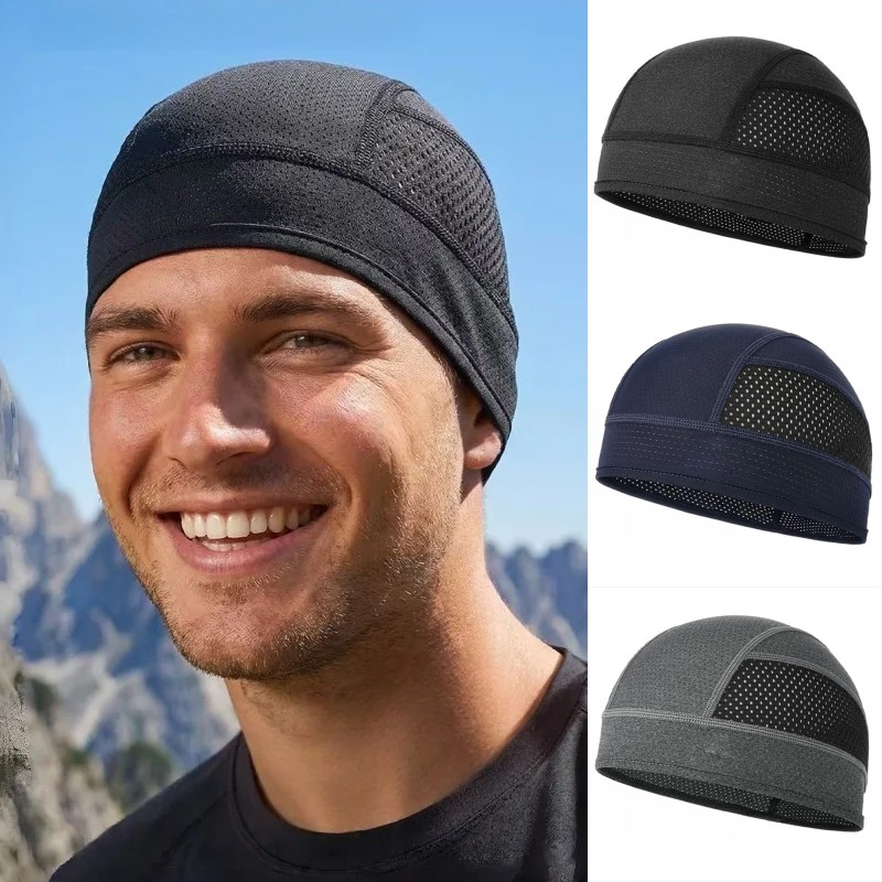 Summer Quick Dry Breathable Me - Skull Cap Helmet Liner ulasan dan harga