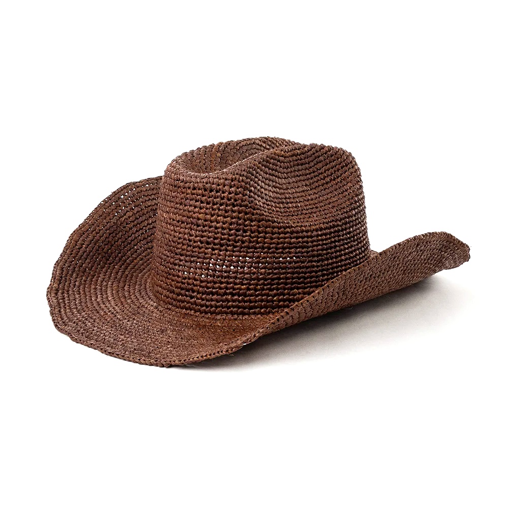 USPOP Hand-crocheted Natural R - Cowboy Hat Straw ulasan dan harga