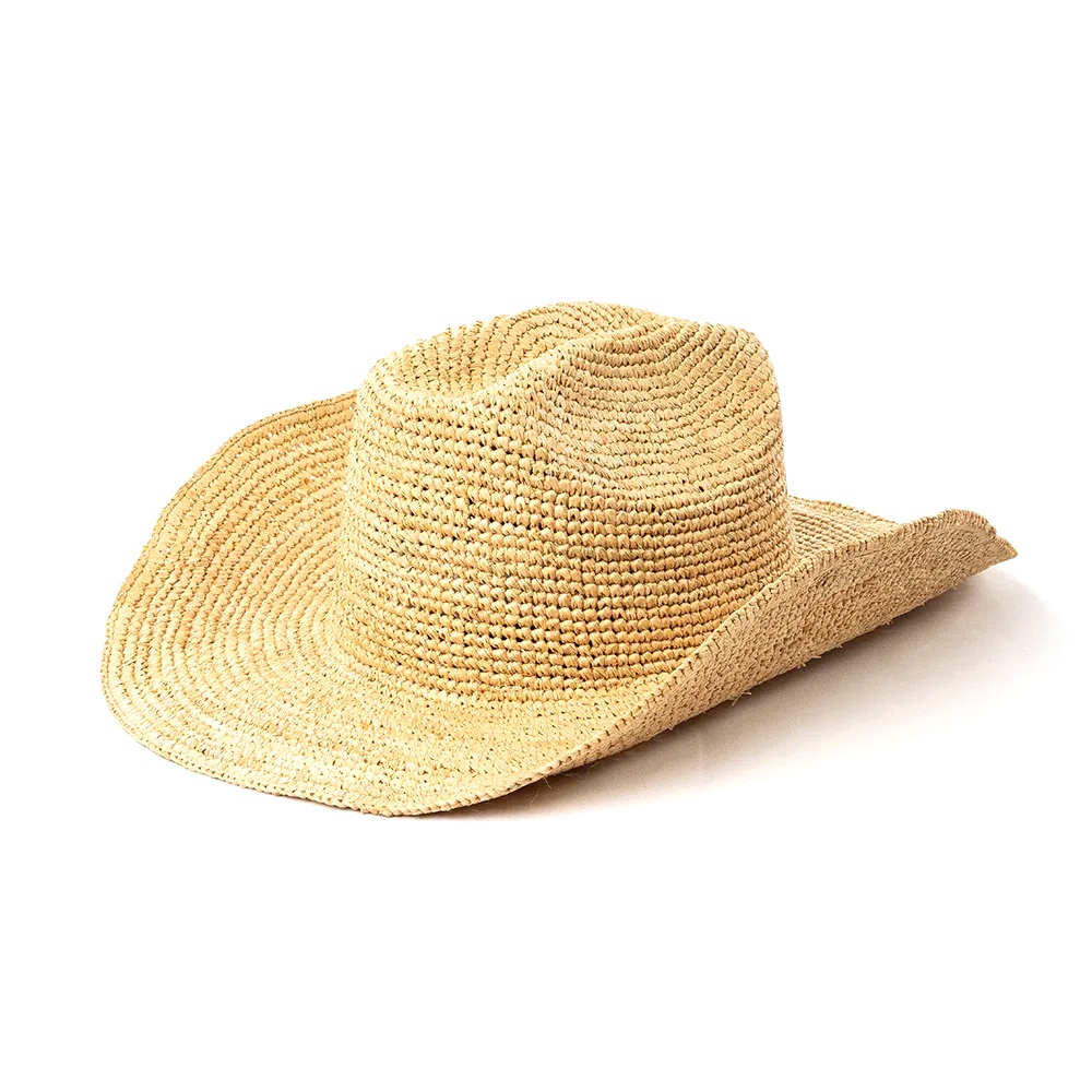 USPOP Hand-crocheted Natural R - Cowboy Hat Straw ulasan dan harga
