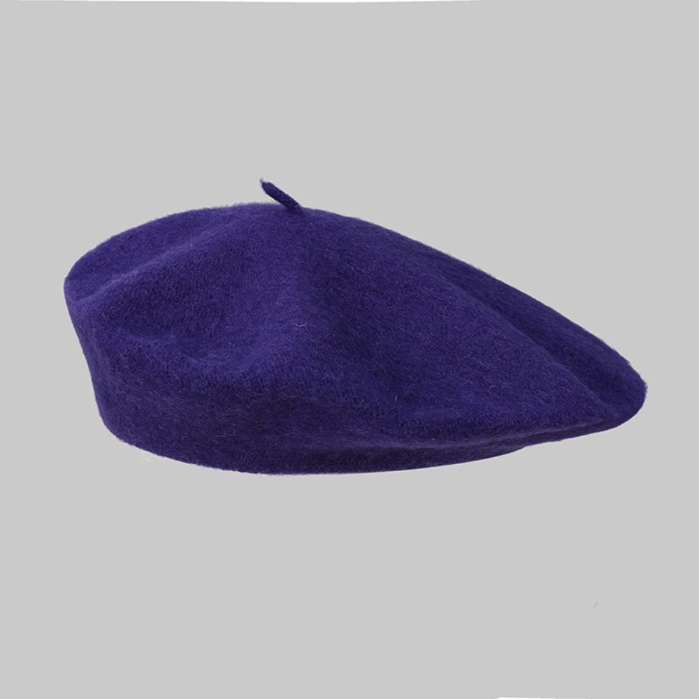 Solid Color Elegant Lady All M - Beret French Wool ulasan dan harga