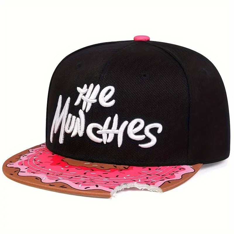 Cute Donut Drip Brim Snapback  - Snapback Hat Flat ulasan dan harga