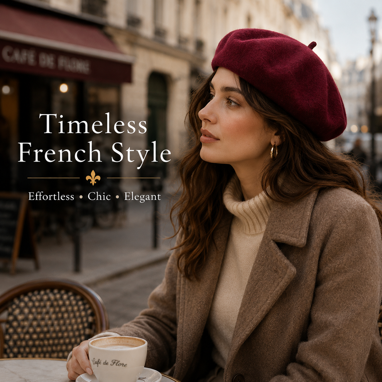 USPOP Women's 100% Wool French - Beret French Wool ulasan dan harga