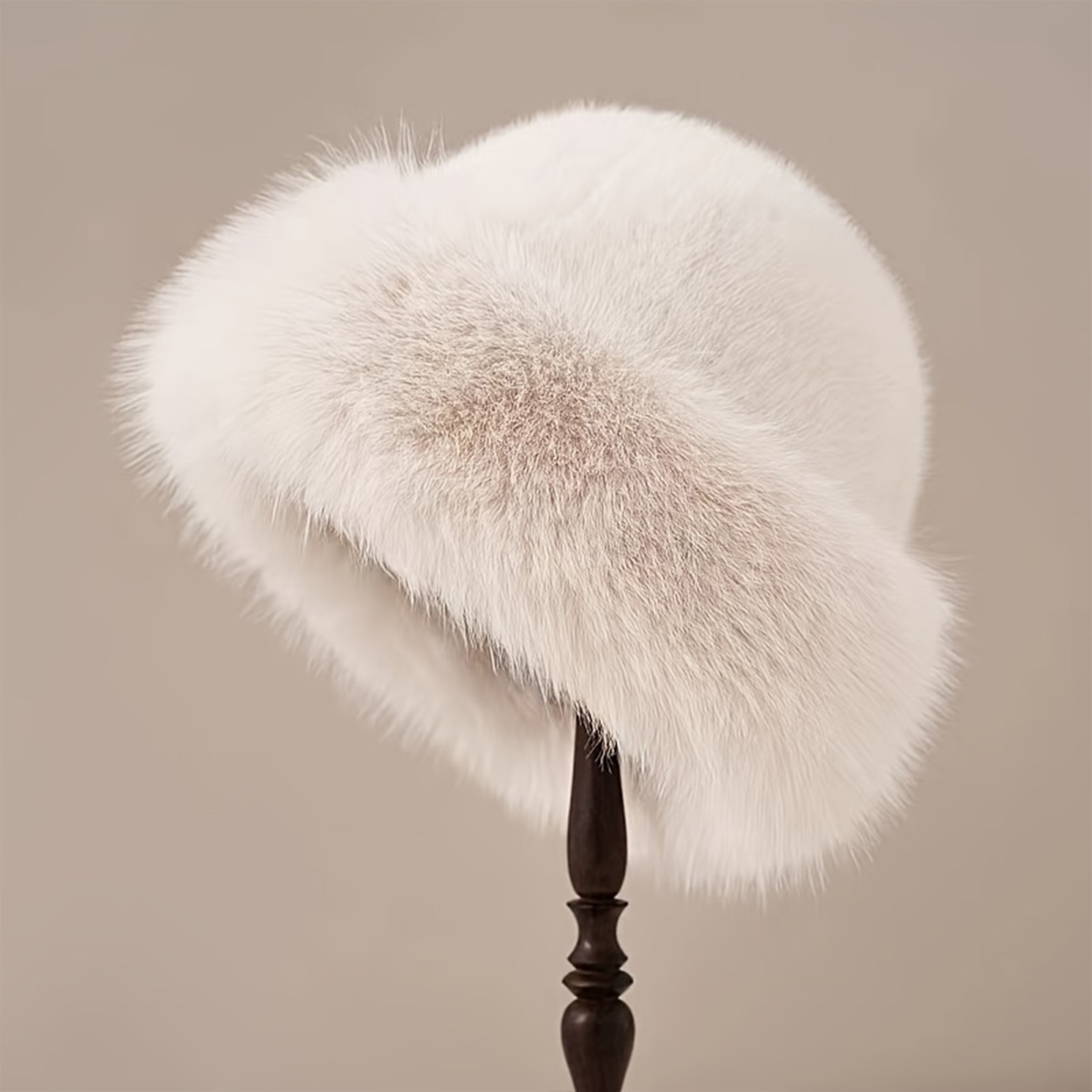 Thicken Plush Warm Fur Hat Flu - Winter Trapper Hat ulasan dan harga