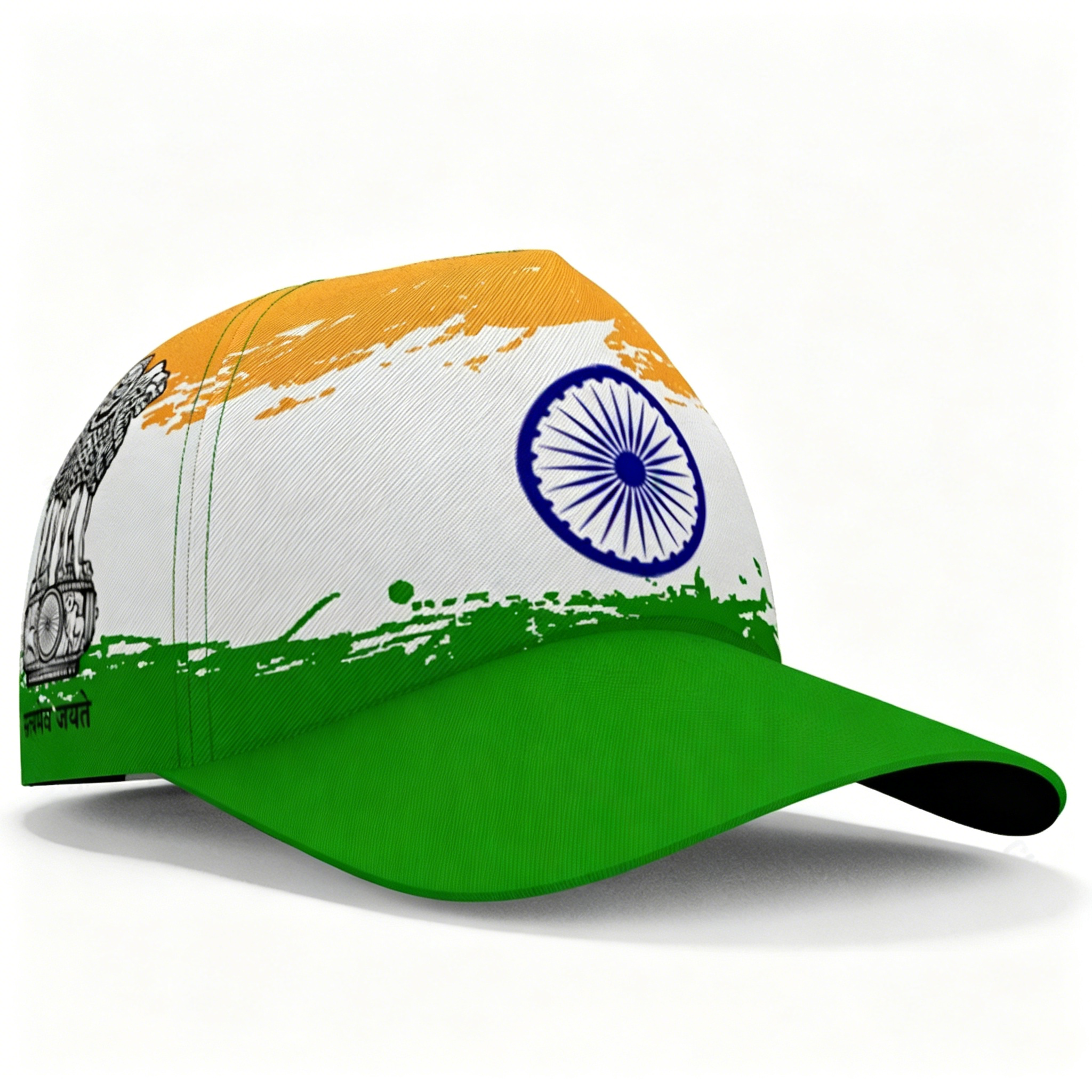 Unisex India Flag Baseball Cap - Visor Sun Hat ulasan dan harga