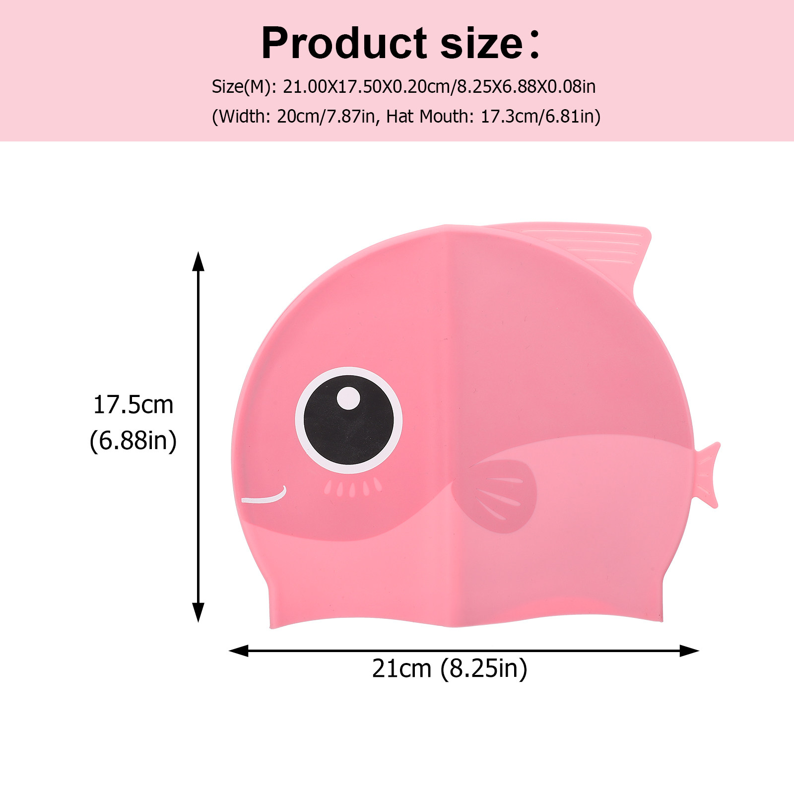 Cartoon Silicone Swim Cap Swim - Swim Hat Silicone ulasan dan harga