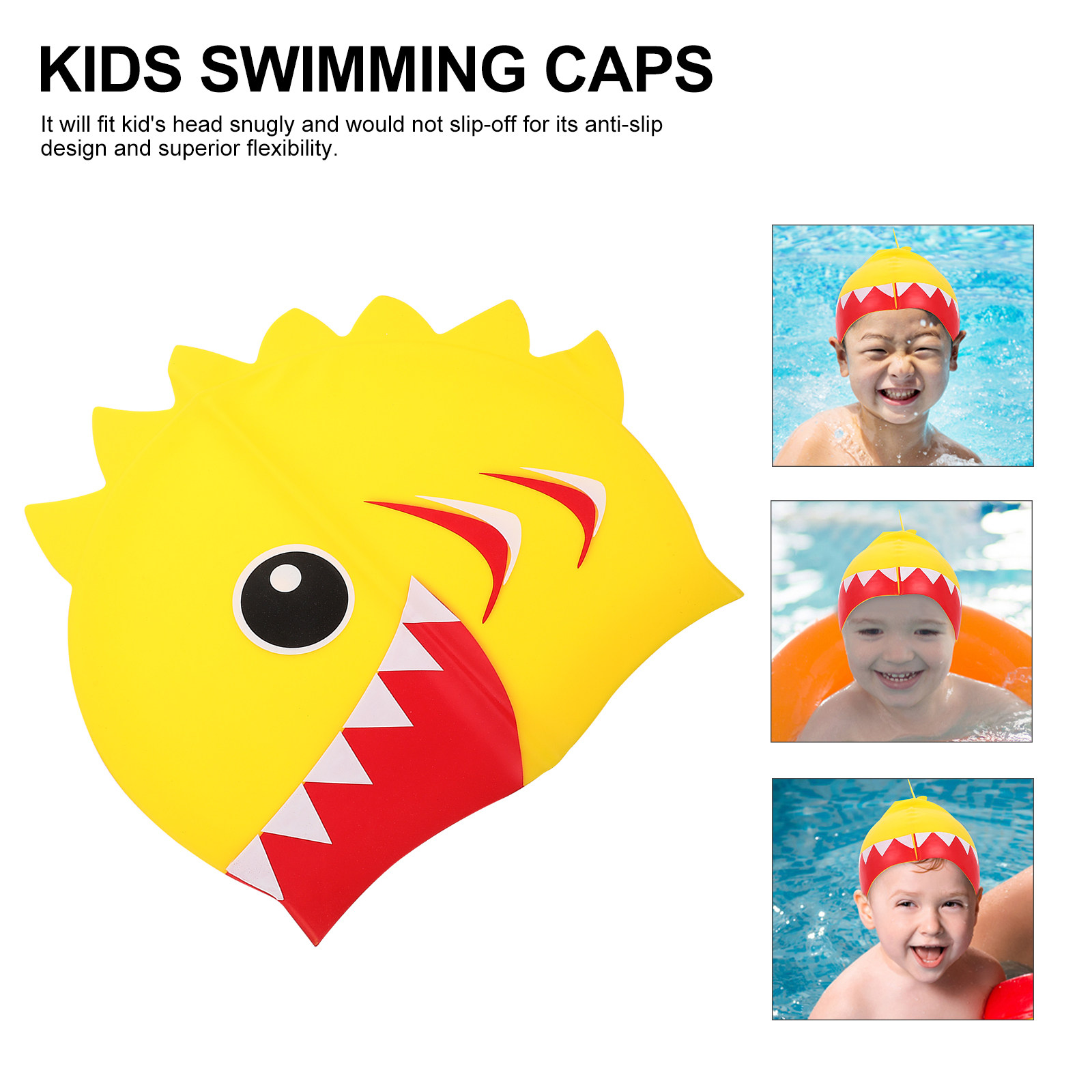 Silicone Kids Swim Caps Waterp - Swim Hat Silicone ulasan dan harga
