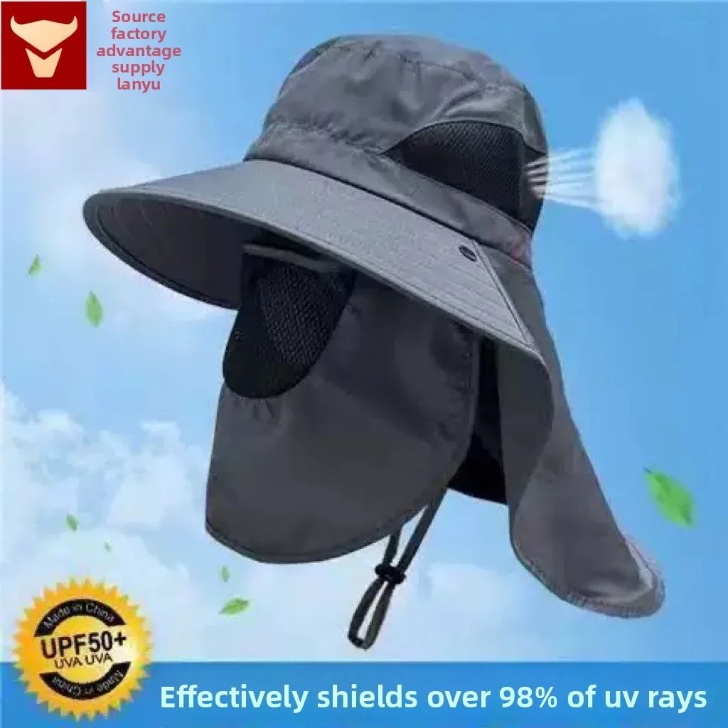 Outdoor Sun Protection Hat Fis - Sun Hat Wide Brim ulasan dan harga