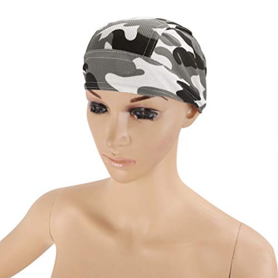 Greenery-GRE Head Tie Quick Dr - Skull Cap Helmet Liner ulasan dan harga