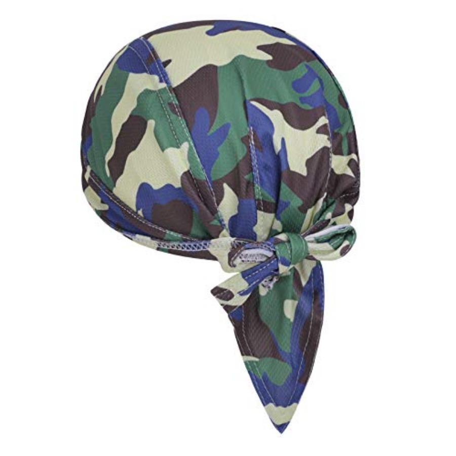 Greenery-GRE Head Tie Quick Dr - Skull Cap Helmet Liner ulasan dan harga