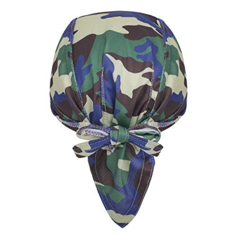 Greenery-GRE Head Tie Quick Dr - Skull Cap Helmet Liner ulasan dan harga